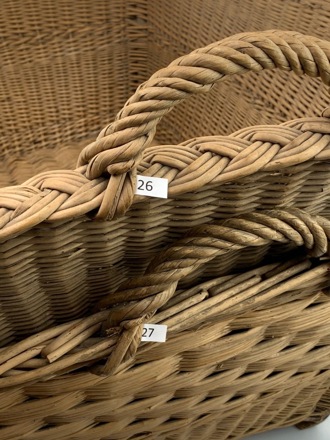 Linen baskets – www.BrandonThatchers.co.uk 