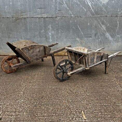 Sturdy Market Traders/ Merchants Barrow (2 available) - RENTAL ONLY