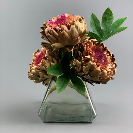 Artichoke Giant Purple , approx 35 cm long by 15-20 cm diameter dried flower head