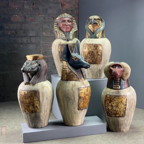 Egyptian Canopic Jars - RENTAL ONLY