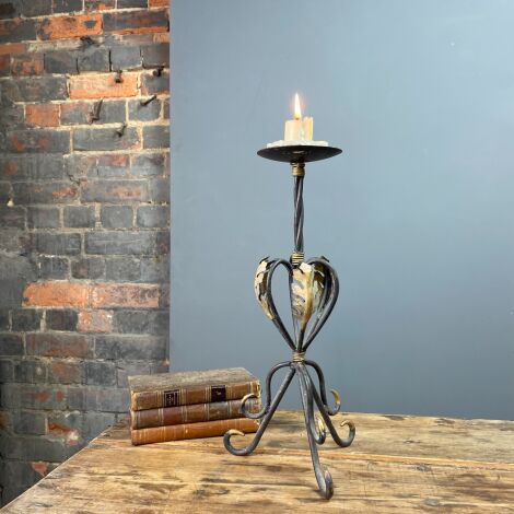 Wrought Iron Ornate Candle Holder - RENTAL ONLY