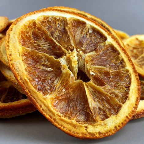 Orange Slices, 75-gram bag /25 slices, approx. 5 cm diameter natural, dried floral deco