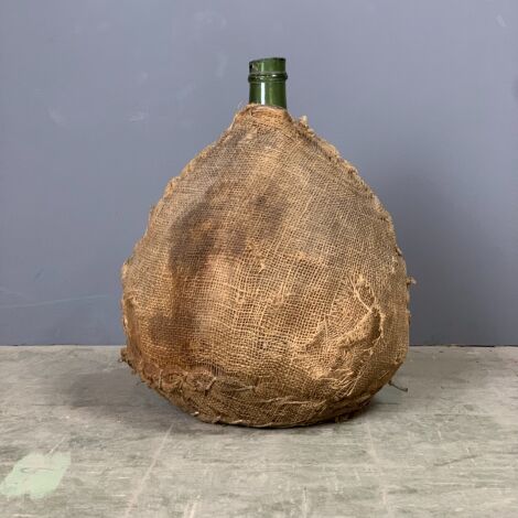Aged Hessian Wrapped Bottle - RENTAL ONLY