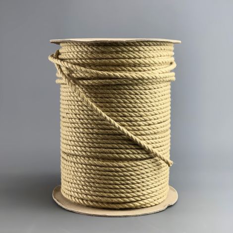 Thatch Tile Fixing Rope x 10 m by 8 mm diameter, natural effect synthetic rope
