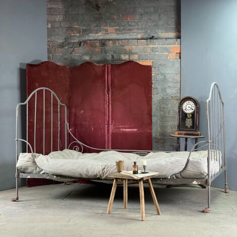 French Antique Iron Daybed (3 Available) - RENTAL ONLY