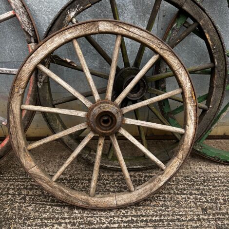 Vintage Cart Wheels (20 available) - RENTAL ONLY