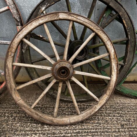 Vintage Cart Wheels , 20 available  RENTAL ONLY