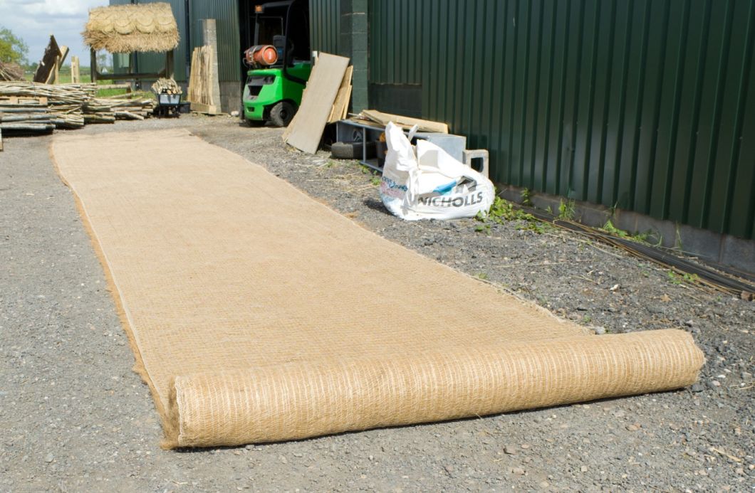 Coir Fibre Matting Roll - www.BrandonThatchers.co.uk