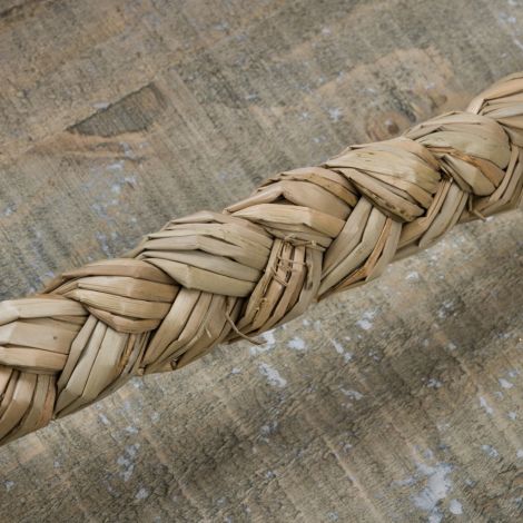 Rush Twine, Hand Plaited 3ply approx. 1.5 cm wide charged by the meter