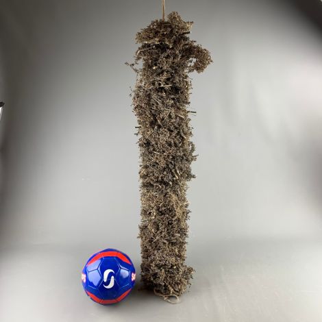 Scrub Sedge Garland, Approx. 1 m long by 15 cm diameter, Natural Dried Floral Deco