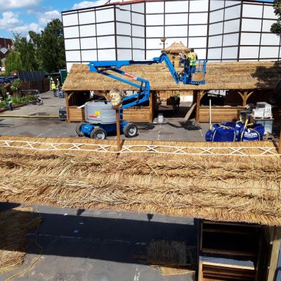 Thatching For Pop-Up Events