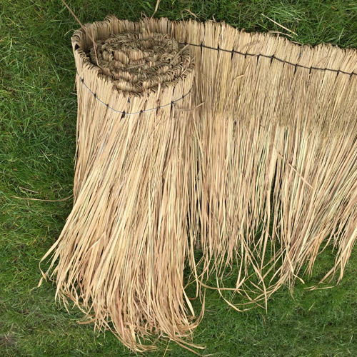 Thatch Roll / Fringe. Grass thatch- Classic Tiki bar