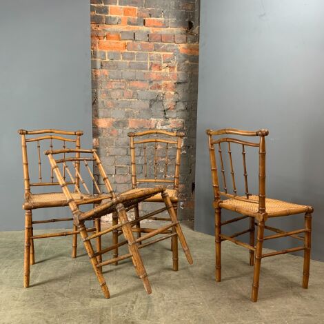 Regency Bamboo Chairs - RENTAL ONLY