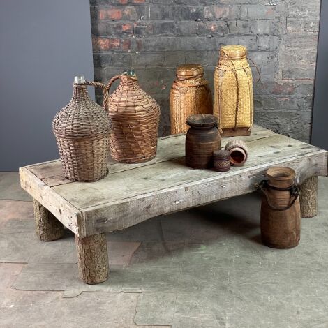 Low Rustic Table - RENTAL ONLY