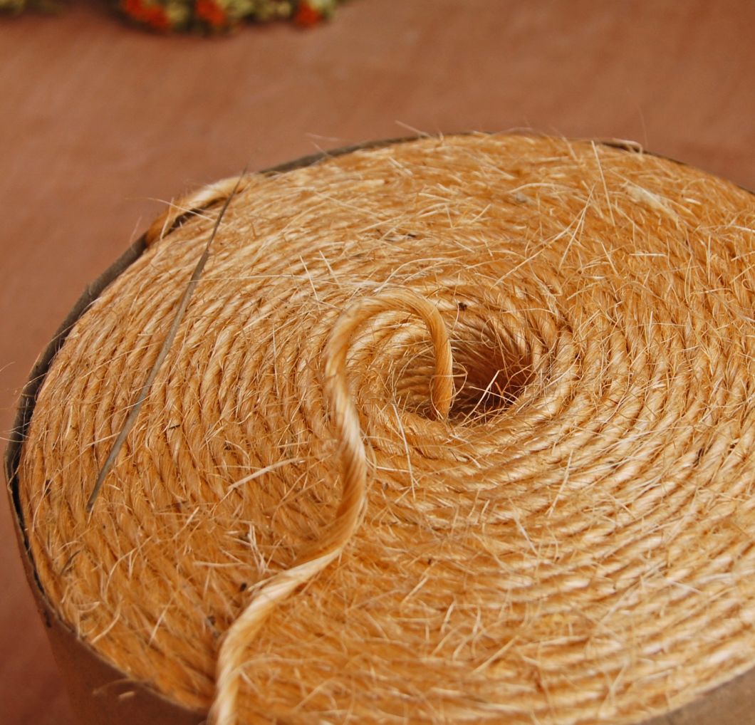 Sisal Baling Twine. Approx 5 mm diameter and 220 m long. Strong natural ...