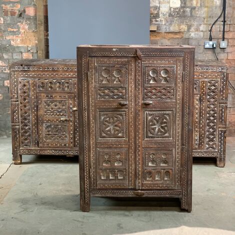 Carved Moroccan Cabinet - RENTAL ONLY