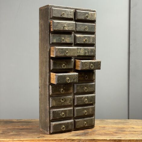 Antique Multi Drawer Unit - RENTAL ONLY