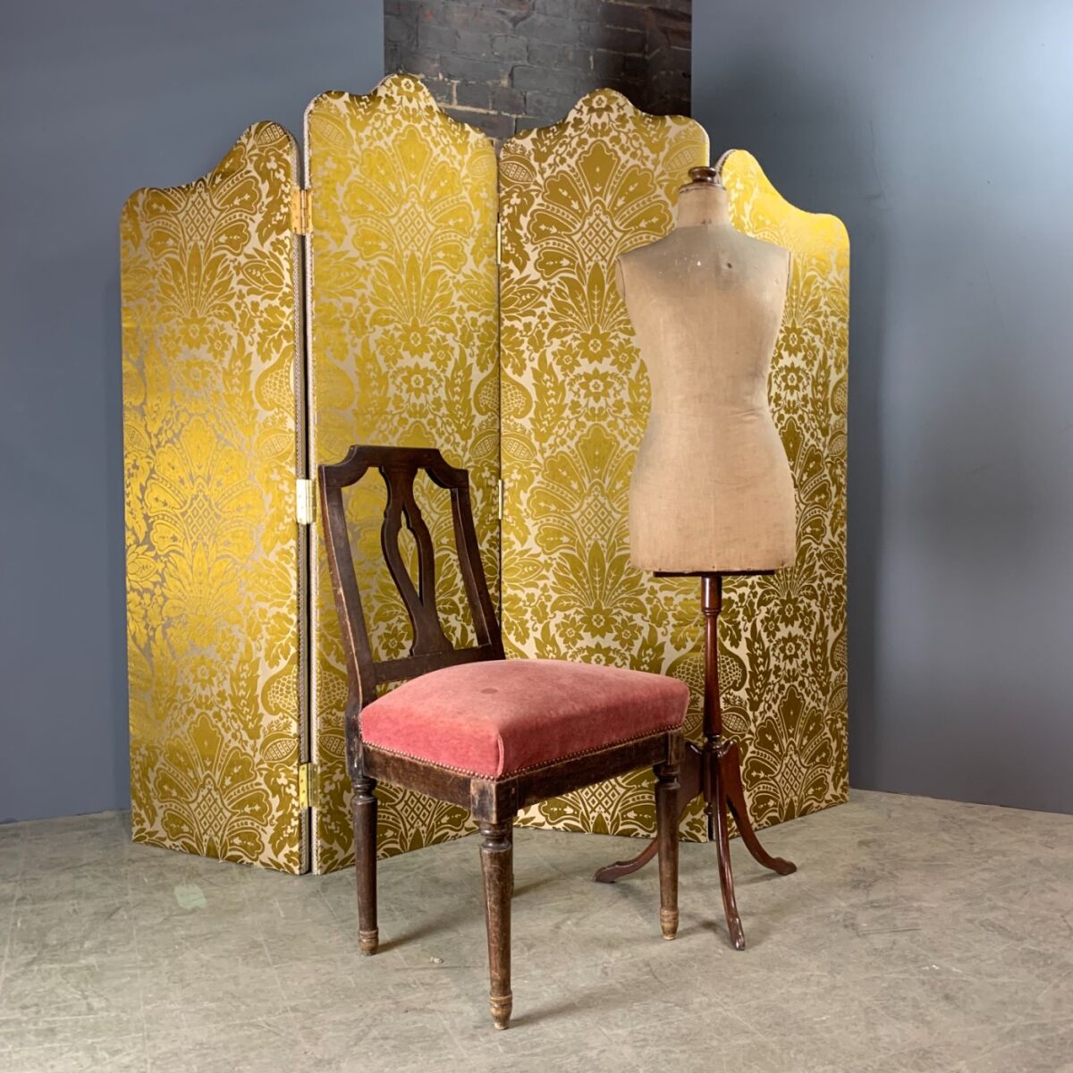 Upholstered Room Divider - RENTAL ONLY - Brandon Thatchers