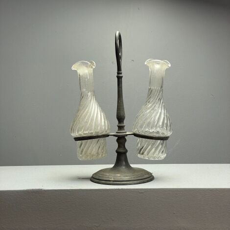 Vintage Two Piece Cruet Set - RENTAL ONLY