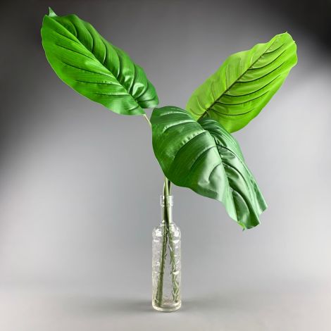Alocasia Leaf 96 cm artificial leaf with poseable wire stem