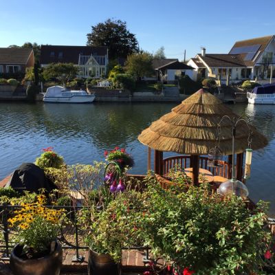 Thatched Gazebo Makeover