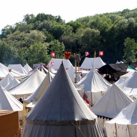 Period Tents and Medieval Pavilions - RENTAL ONLY