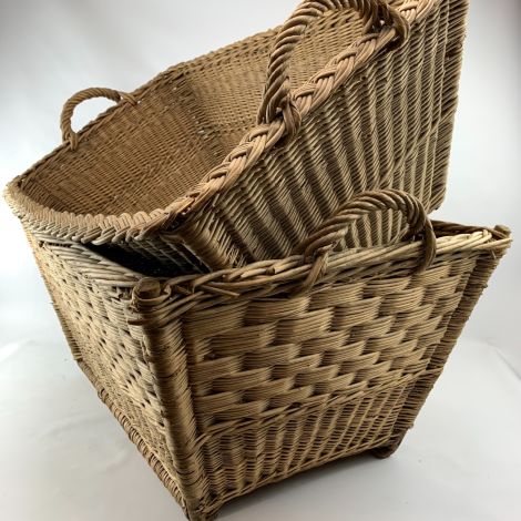 Linen Trunks/ Basket, Vintage with Patina (12 available) various sizes - RENTAL ONLY