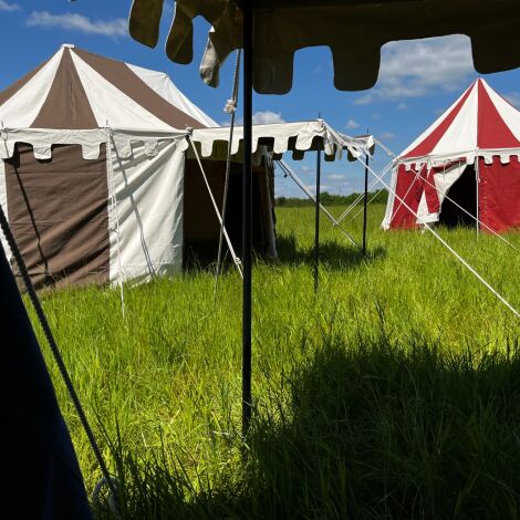 Burgundian Tents - RENTAL ONLY