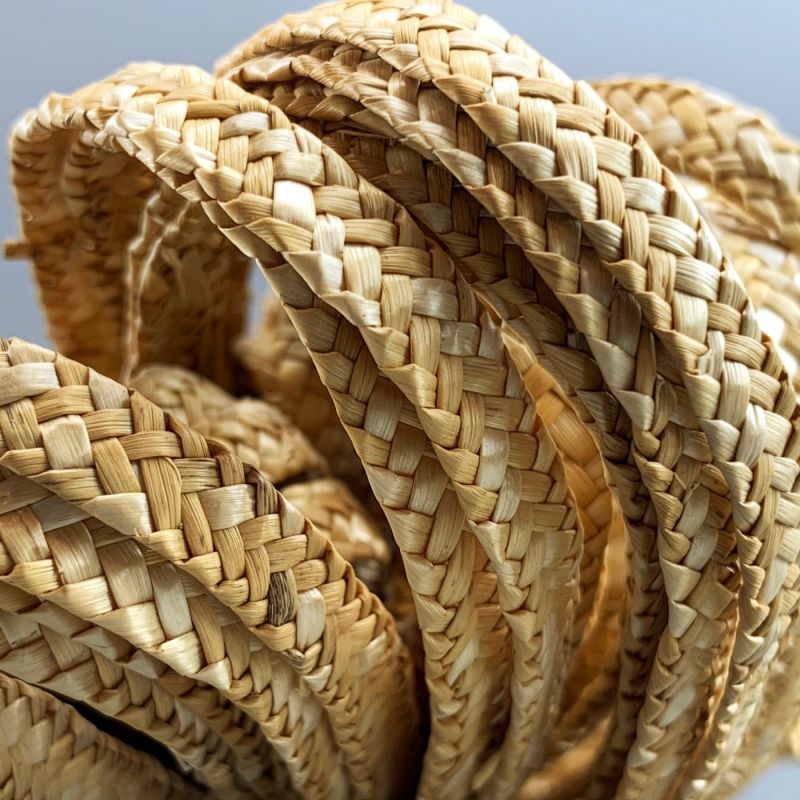 Plaited Straw millinery Cord 5/6 mm wide