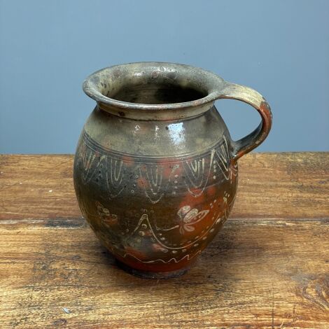 Ceramic Painted Jug - RENTAL ONLY