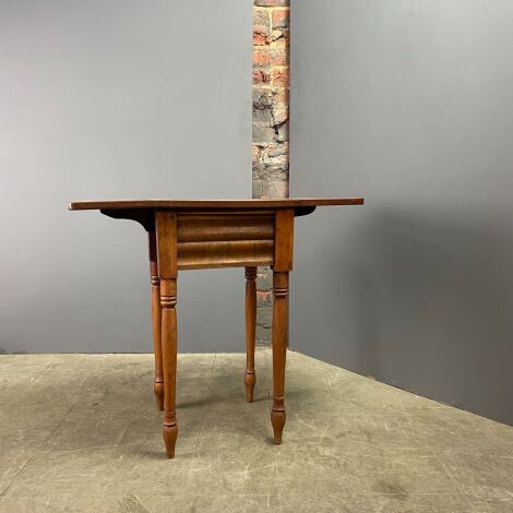 Antique Drop Leaf Side Table - RENTAL ONLY