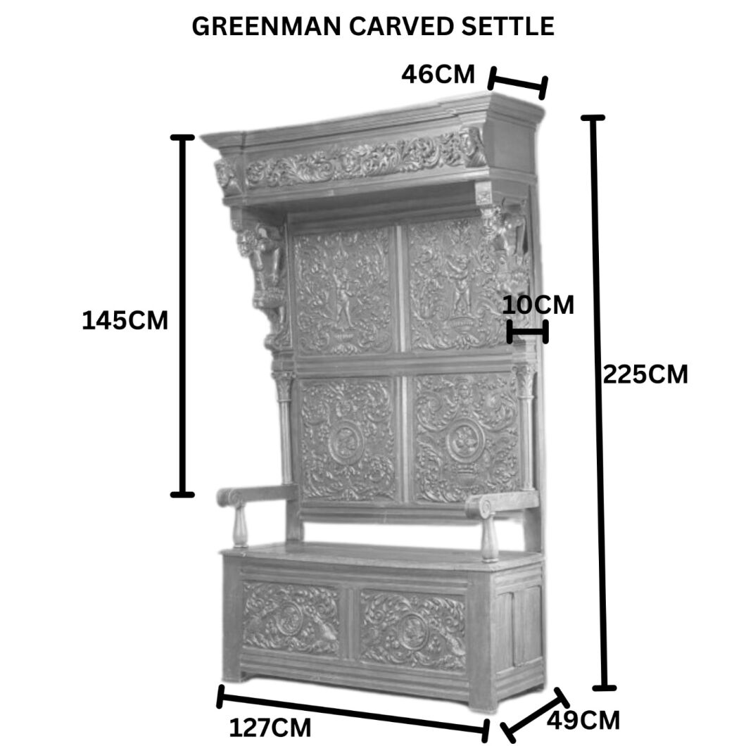 GREENMAN CARVED SETTLE.jpg