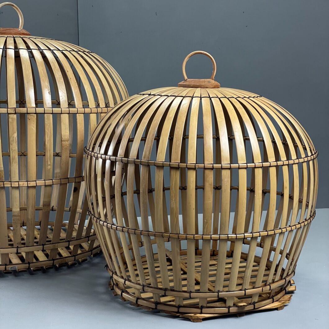 Oriental Bamboo Bird Cage Rental, also available to Purchase in