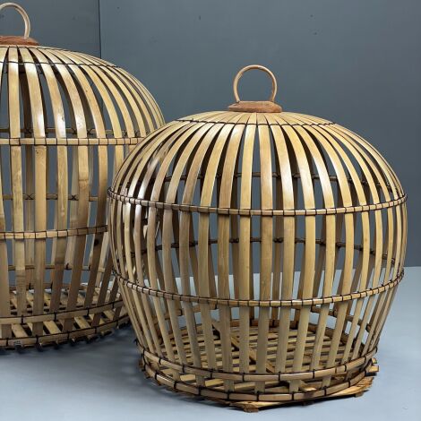 Oriental Bamboo Bird Cage Rental, also available to Purchase in Products section - RENTAL ONLY