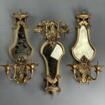 www.brandonthatchers.co.uk Gilt Mirrored Sconce Candle Holder 5 GMSCH1.jpg