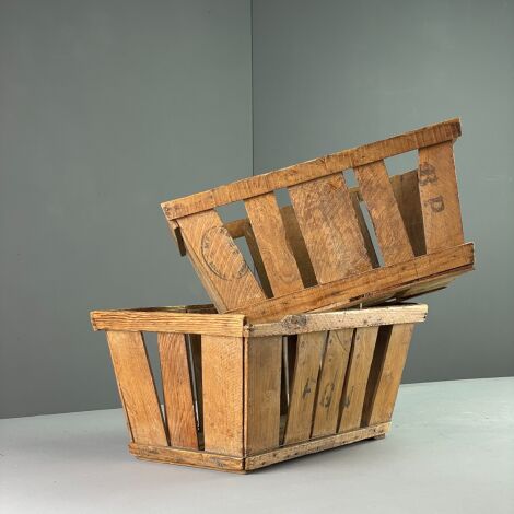 Strip Wood Crate (2 available) - RENTAL ONLY