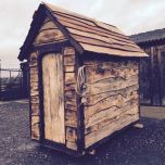 Rustic Cladding Hut - www.brandonthatchers.co.uk