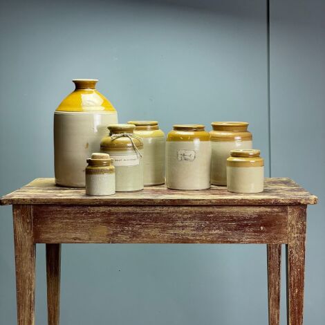 Vintage Stoneware Pots - RENTAL ONLY