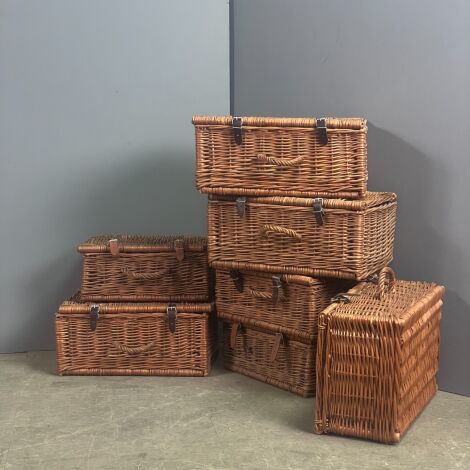 Wicker Hamper (8 available) - RENTAL ONLY