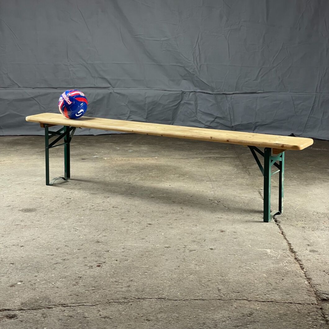 Folding wooden bench hot sale