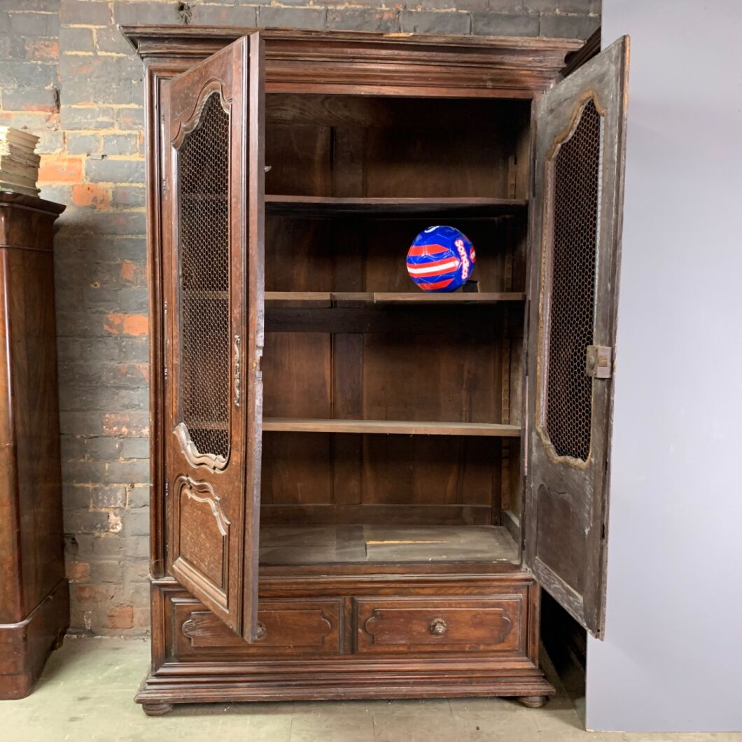 Vintage linen cabinet for sale deals