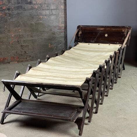 Folding Campaign Bed Cabinetta - RENTAL ONLY