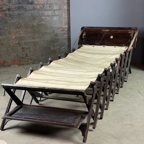 Folding Campaign Bed Cabinetta x2 - RENTAL ONLY