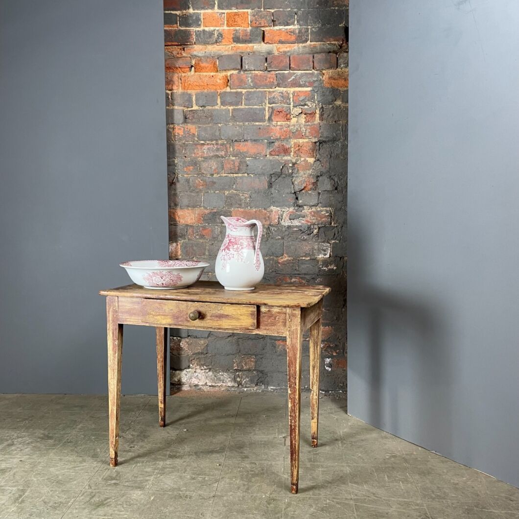 Stripped Rustic Console Table RENTAL ONLY Brandon Thatchers