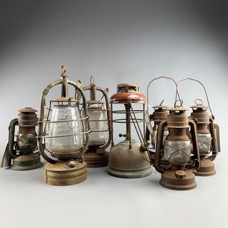 Old Hurricane Lamps - RENTAL ONLY