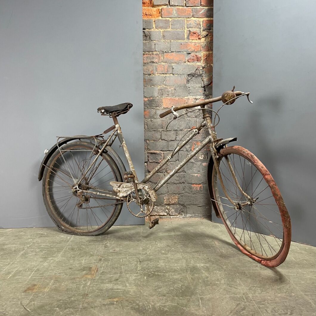 Vintage shop push bike