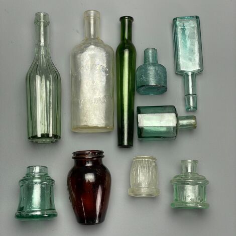 Mixed Glass Bottles and Jars - RENTAL ONLY