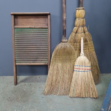Aged Traditional Brooms - RENTAL ONLY