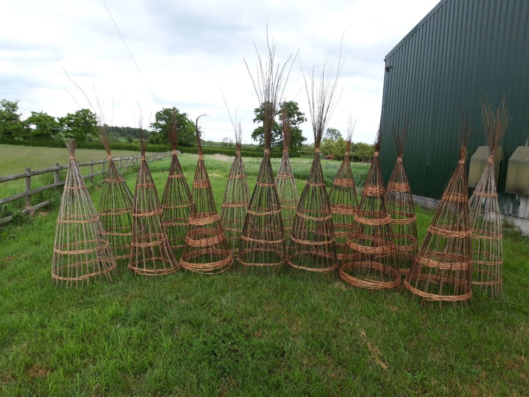 Large Fish Traps - www.brandonthatchers.co.ukk