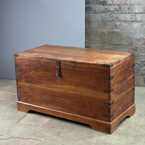 Brass Bound Trunk - RENTAL ONLY